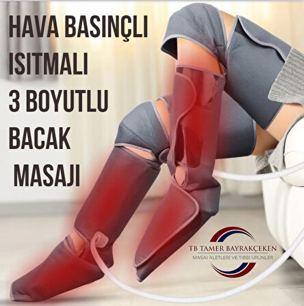 Hava Sikistirmall Ayak ve Tum Bacak Masaj Aleti Shiatsu (LENF DRENAJ)