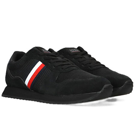Tommy Jeans Black Sneaker Günlük Spor Ayakkabı Siyah