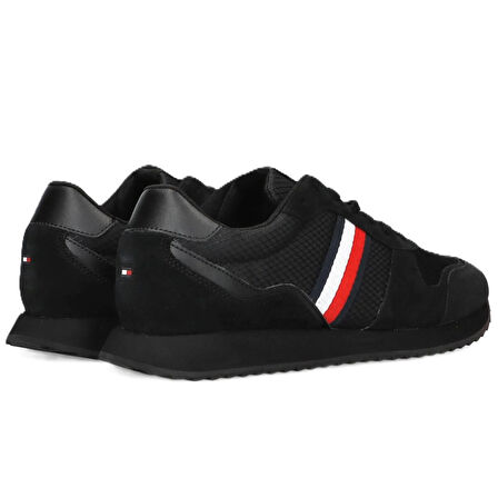 Tommy Jeans Black Sneaker Günlük Spor Ayakkabı Siyah