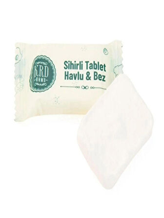 TEMİZLİK SETİ - WENTOX 3'LÜ BEZ - PRATİK 20'Lİ SİHİRLİ TABLET HAVLU BEZ - 4 ADET SİHİRLİ SÜNGER