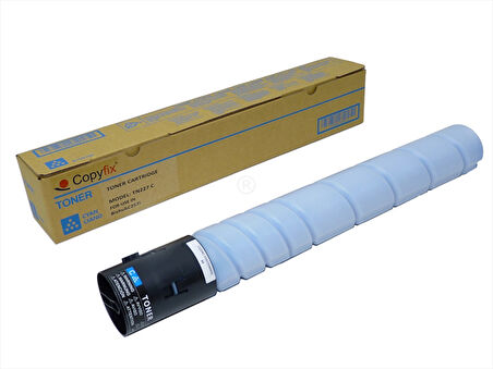 Konica Minolta TN-227C Mavi Toner Muadil, BIZHUB C 227 I, C 257 I, C 287 I