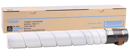 Konica Minolta Tn321bk Bizhub C224-c284-c364 A33k150 Muadil Siyah Toner 