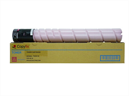 Konica Minolta TN-324M Kırmızı Toner Muadil, Bizhub C258, C368, A8DA350