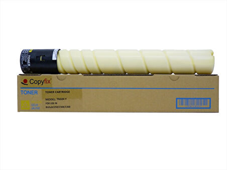 Konica Minolta TN-324Y Sarı Toner Muadil, Bizhub C258, C368, A8DA250