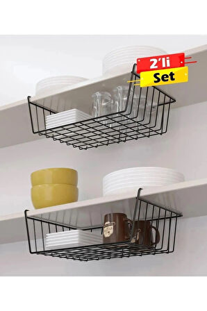 Asılabilir Havlupan Düzenleyici 2 ADET Banyo Havluluk Kurutma Sepeti Tuvalet Kağıdı Organizer