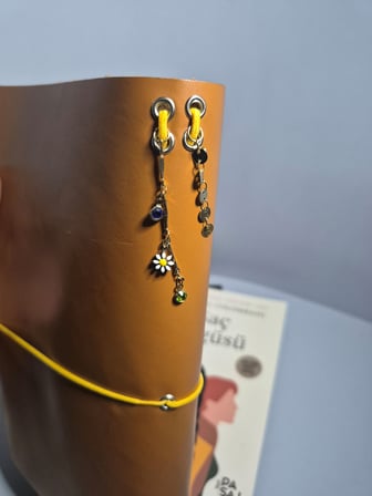 Gogo Hakiki Deri Travel Notebook Defter Kılıfı Style 1 