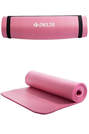 Delta Pilates Minderi Yoga Matı 10mm Pembe TNF 872