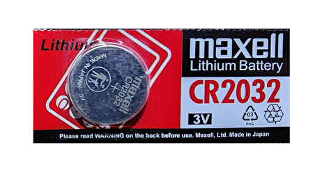 Maxell CR2032 3V Alkalin Pil