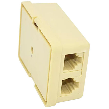 RJ11 Çiftli Telefon Dağıtım Kutusu - 2 Pinli (6P2C)