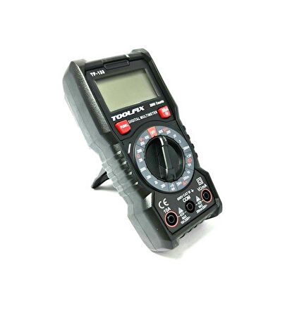 Toolfix TF-133 Dijital Işıklı Multimetre Avometre