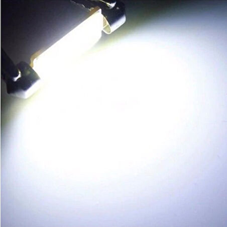 12 Çipli Led Sofit Ampul 36mm Araç İçi Tavan Aydınlatma Ampulü