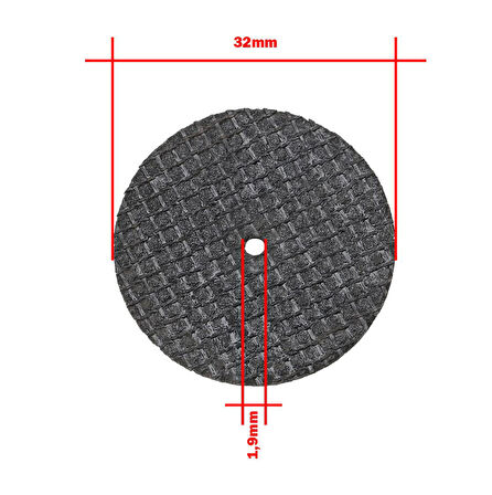 Dremel Için Fiberglass Kesici Disk (20 Adet)