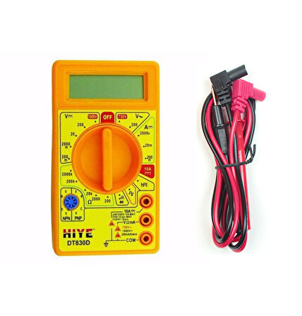 Hiye DT-830D Dijital Multimetre Avometre