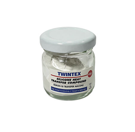 Twintex 40Gr Silikon Termal Pasta Isı Transfer Macunu