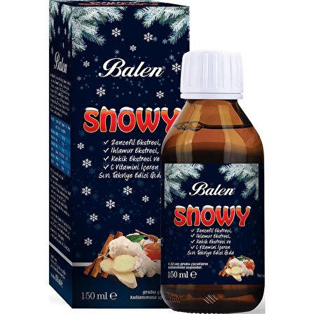 Balen Snowy C Vitamini Içeren Sıvı Takviye Edici Gıda 150 Ml