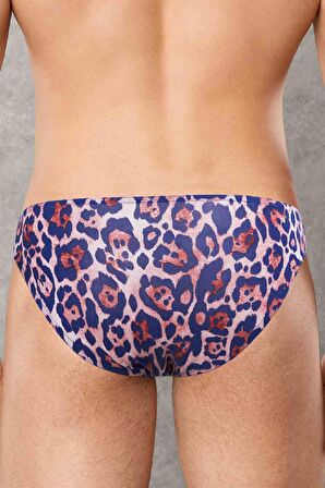 Doreanse Erkek Leopink Desenli Slip Külot 1266