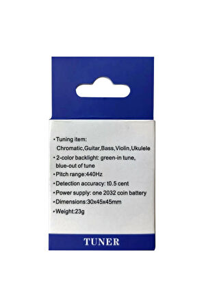 TNR1 Klipsli Chromatic Akort Aleti