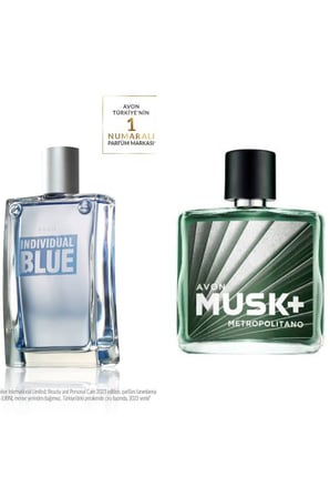 Individual Blue Erkek Parfüm Edt 100 Ml Musk Metropolitano Edt 75ml 2 Li Set