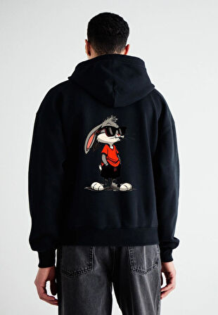 Baskılı Kapşonlu Sweatshirt FM1.13SA