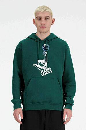 Baskılı Kapşonlu Sweatshirt FM1.110YÖ