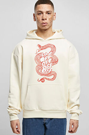 Baskılı Kapşonlu Sweatshirt FM1.111BJÖ