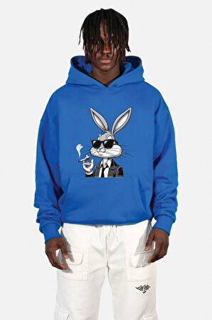 Baskılı Kapşonlu Sweatshirt FM1.123MÖ
