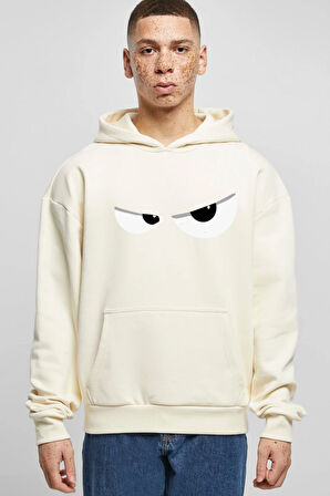 Baskılı Kapşonlu Sweatshirt FM1.125BJÖ