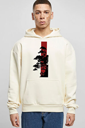 Baskılı Kapşonlu Sweatshirt FM1.127BJÖ