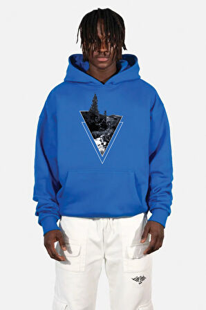 Baskılı Kapşonlu Sweatshirt FM1.128MÖ
