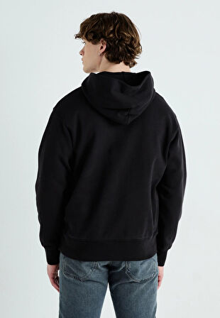 Baskılı Kapşonlu Sweatshirt FM1.131SÖ