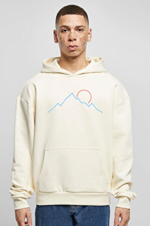 Baskılı Kapşonlu Sweatshirt FM1.133BJÖ