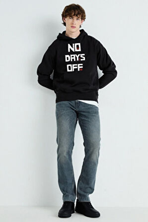 Baskılı Kapşonlu Sweatshirt FM1.135SÖ