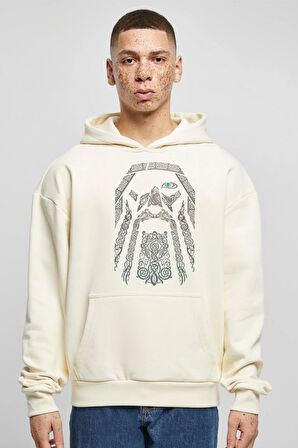 Baskılı Kapşonlu Sweatshirt FM1.136BJÖ