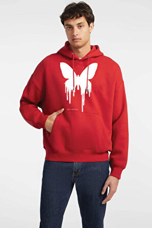 Baskılı Kapşonlu Sweatshirt FM1.142KÖ