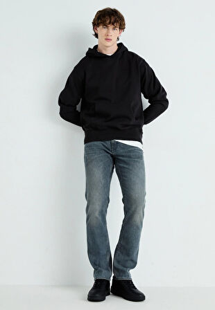Baskılı Kapşonlu Sweatshirt FM1.147SA