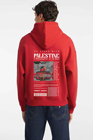 Baskılı Kapşonlu Sweatshirt FM1.147KA