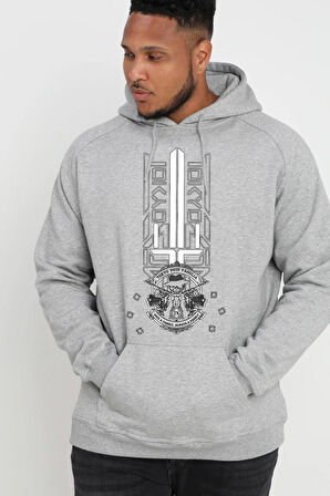 Baskılı Kapşonlu Sweatshirt FM1.151GÖ