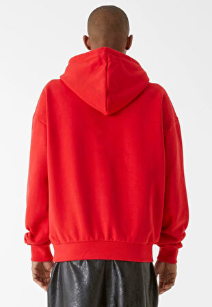 Baskılı Kapşonlu Sweatshirt FM1.152KÖ