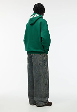 Baskılı Kapşonlu Sweatshirt FM1.170MÖ