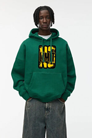 Baskılı Kapşonlu Sweatshirt FM1.171YÖ