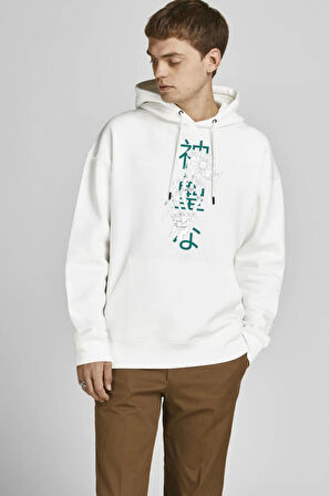 Baskılı Kapşonlu Sweatshirt FM1.173BÖ