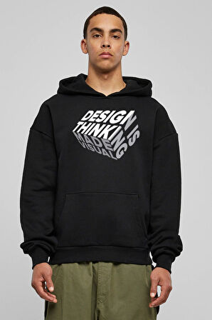 Baskılı Kapşonlu Sweatshirt FM1.176SÖ