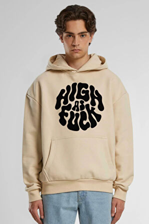 Baskılı Kapşonlu Sweatshirt FM1.178BJÖ