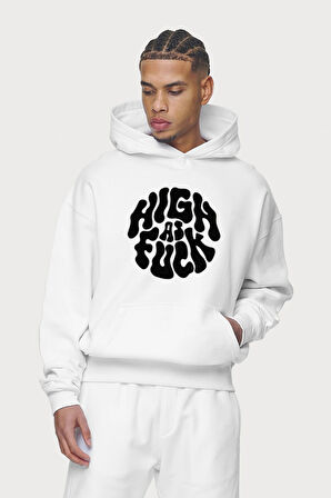 Baskılı Kapşonlu Sweatshirt FM1.178BÖ