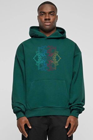 Baskılı Kapşonlu Sweatshirt FM1.179YÖ