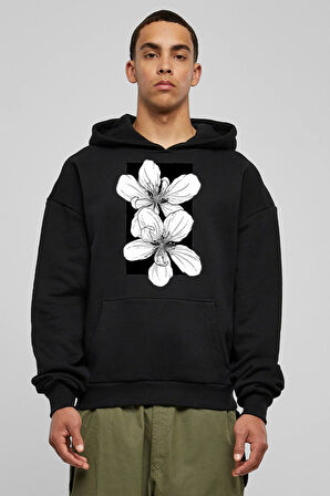 Baskılı Kapşonlu Sweatshirt FM1.181SÖ