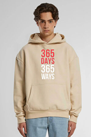 Baskılı Kapşonlu Sweatshirt FM1.184BJÖ