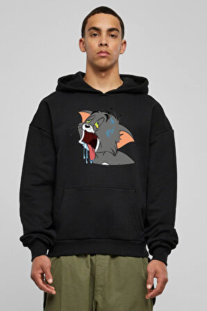 Baskılı Kapşonlu Sweatshirt FM1.185SÖ