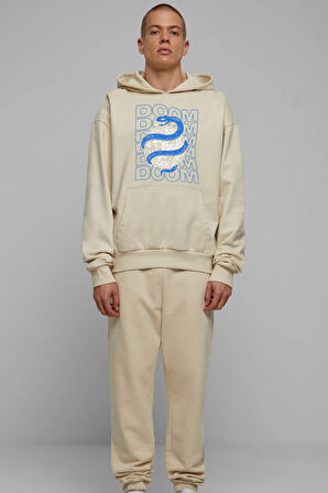 Baskılı Kapşonlu Sweatshirt FM1.186BJÖ