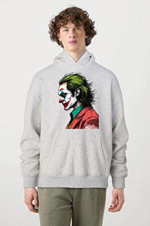 Baskılı Kapşonlu Sweatshirt FM1.190GÖ